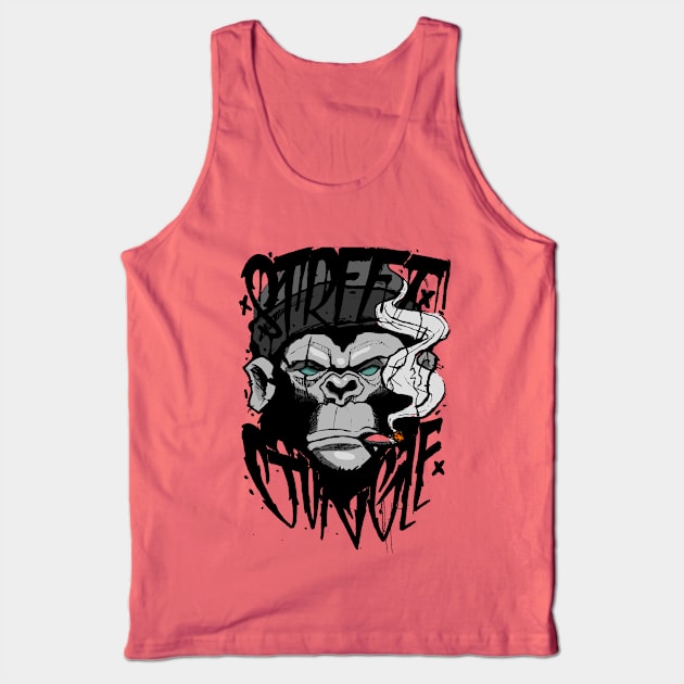 STREET JUNGLE Tank Top by FAT LINE